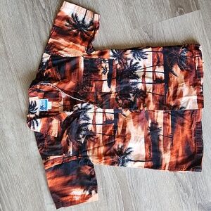 RJC Kalaheo Kids Boys Balmy Breeze - Orange/Black Size 12